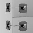 thumbnail image 4 of ¡Descuentos Increíbles!, Cerradura multifuncional para niños, limitador de ventanas, cerradura protectora para cajones de bebés, cerradura para refrigerador, cerradura para ventanas Akmoler, 4 of 7
