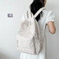 thumbnail image 2 of FunnyBeans Floral Printed Backpack Women Travel Flower Student School Bag Preppy Bookbag (B), 2 of 9