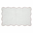 thumbnail image 2 of VCNY Home Scallop Blush Cotton Bath Rug, 21" x 34", 2 of 5