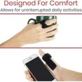thumbnail image 5 of 2Pcs Trigger Finger Splint, Adjustable Knuckle Brace for Curved Bent Locked & Stenosing Tenosynovitis Hands, Pain Relief Finger, 5 of 5