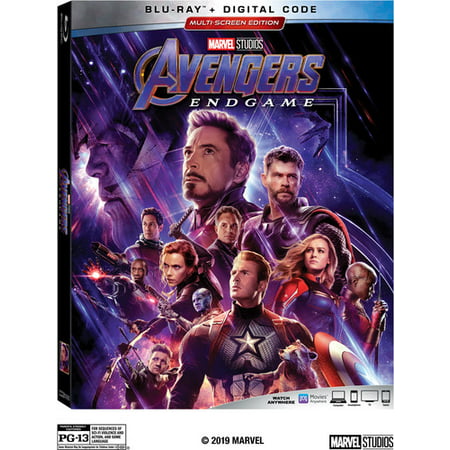 Avengers: Endgame (Blu-ray + Digital Copy) (Best Slim Blu Ray Drive)