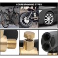 thumbnail image 5 of Car Tire Valve Adapter, Inflator Nozzle, Threaded Replacement Pump Head with Dual Valve, for Car, Bike and Motorcycle Tires, 5 of 5