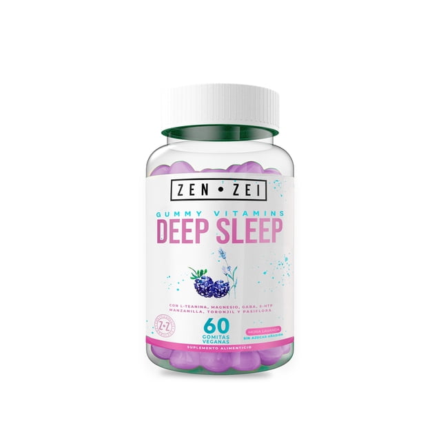 ZENZEI Suplemento Inteligente Deep Sleep Gomitas Veganas Para Dormir Mas Profundo ZEN ZEI Gomitas