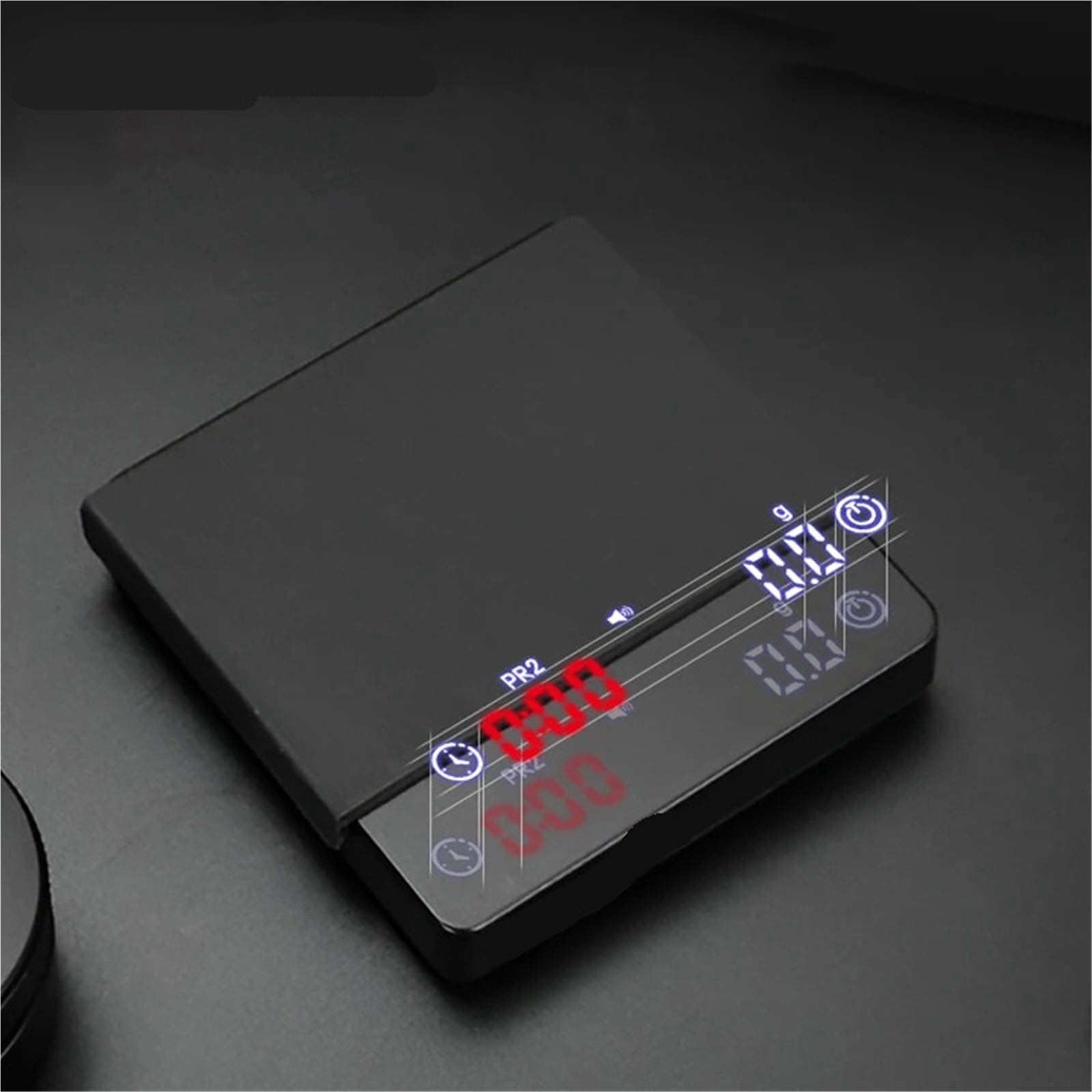 Digital Scale With Timer Usb 3kg Electronic Precision Portable Barista Tool Kitchen Home Coffee Accessories