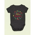 thumbnail image 3 of Buon Ferragosto Fruits Wreath Bodysuit Infant -Image by Shutterstock,  6 Months, 3 of 4