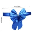 thumbnail image 3 of Virelaxpo 15-Pack No-Tie Bow Chair Straps for Wedding and Banquet Decorations - Easy Clip-On Design Chair Covers in Various Colors for Party Events, 3 of 6