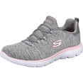 thumbnail image 1 of Zapatilla Skechers Summits-Quick Getaway para mujer, color gris y rosa, 7,5 W, 1 of 7