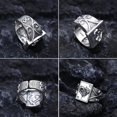 thumbnail image 4 of B Anillo de póquer para hombre y mujer, anillo de dedo para naipes, anillo de compromiso de promesa, 4 of 5