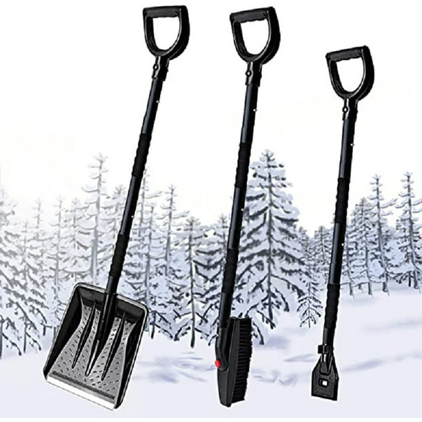 Black & Decker Edge Hog and Two Plastic Snow Shovels