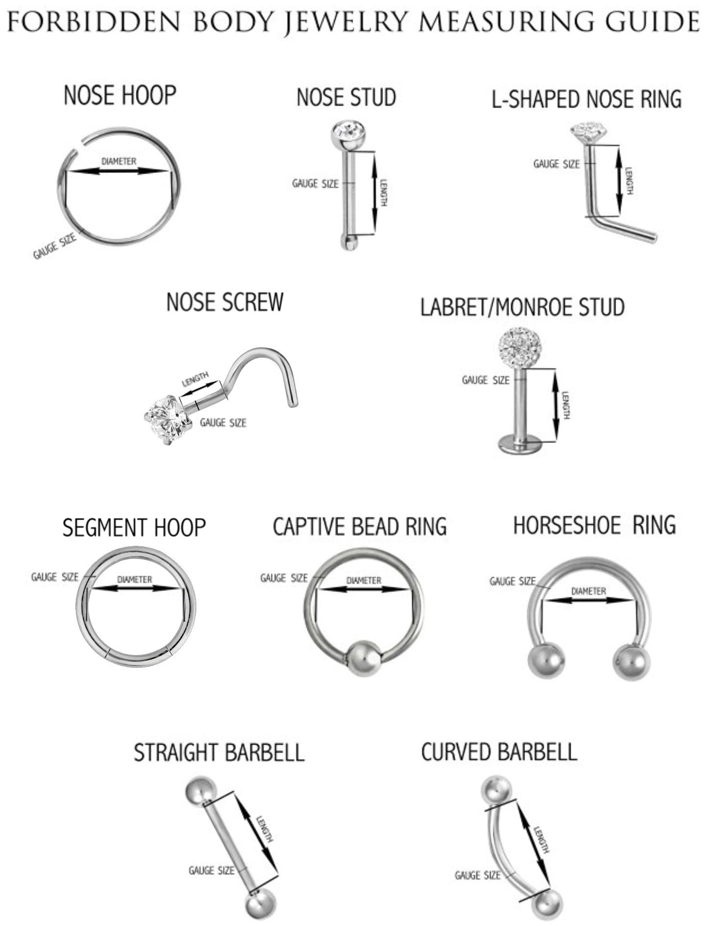 Forbidden Body Jewelry Surgical Steel Ear Gauges 8mm 3mm Solid Double Flared Saddle Plugs