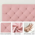 thumbnail image 4 of 4 EVER WINNER Queen Bed Frame, Queen Upholstered Platform Bed with Button Tufted Headboard, Pink Queen Bed Frame, Pink, 4 of 7