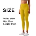 thumbnail image 2 of Pantalones de yoga de cintura alta anti-sentadillas para mujer, hermosos pantalones de glúteos con cintura alta, pantalones deportivos de fitness para levantar glúteos 610, 2 of 6