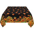 thumbnail image 3 of Fall Leaves Tablecloth 54×54 Inch Square Autumn Seasonal Table Cloth Water-Resistant Spill-Proof Washable Fabric Table Cover for Kitchen Dining Party Picnic Indoor Outdoor, 3 of 6