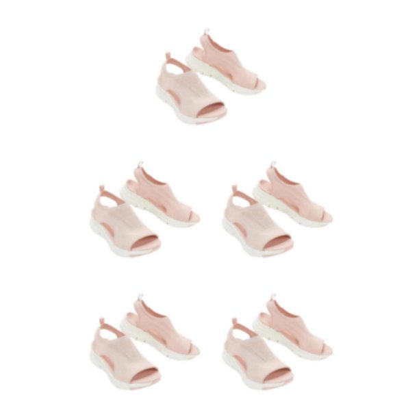 Minnieouse Zapatos de mujer versátiles Sandalias de cuña elegantes y cómodas para el verano Sandalias de cuña informales duraderas Sandalias Type2 NO2