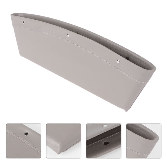 Vehicle Seat Gap Filler for Daily Driving Organizer Grey 1Pack