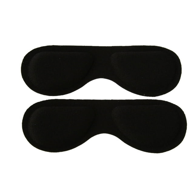 1 par de almohadillas invisibles antideslizantes de espuma para zapatos altos - Negro / Beige