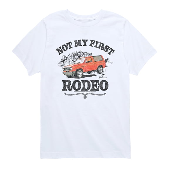 Ford - Not My First Rodeo 1983 Bronco - Youth Boys Short Sleeve Graphic T-Shirt