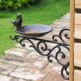 thumbnail image 5 of Hanging Bird Feeder,Vintage Cast Iron Hanging Wall-mounted Bird Feeder Patio Garden Outdoor Decoration for Small Birds Feeding Vibrantes Lifes, 5 of 6