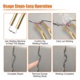 thumbnail image 6 of Unique Bargains 1000 Pcs Hot Staples Stainless Steel Silver Tone 0.6 0.8mm, 6 of 6