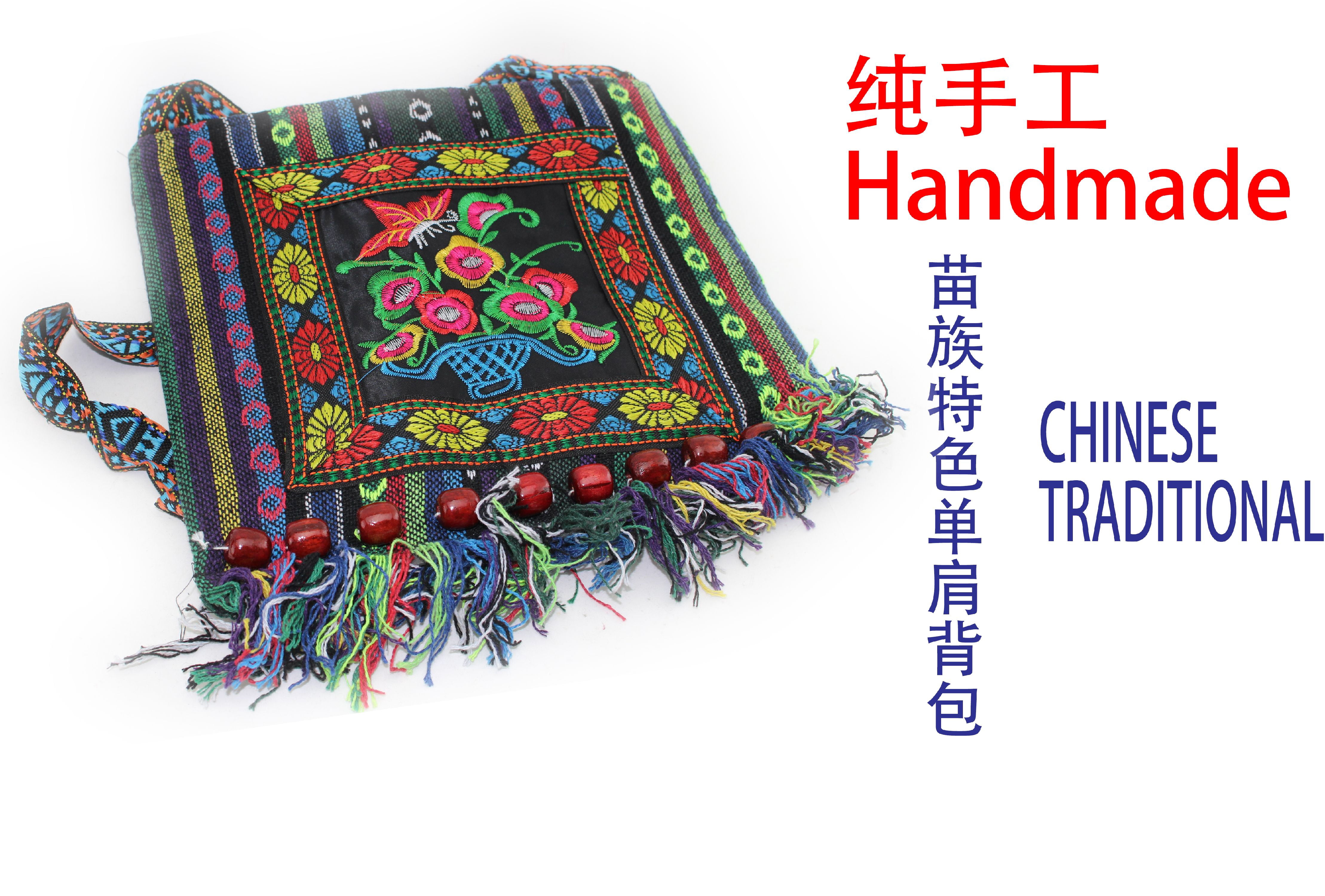 Ethnic Handicrafts Chinese Tradition Embroidery Shoulder Bag New Style