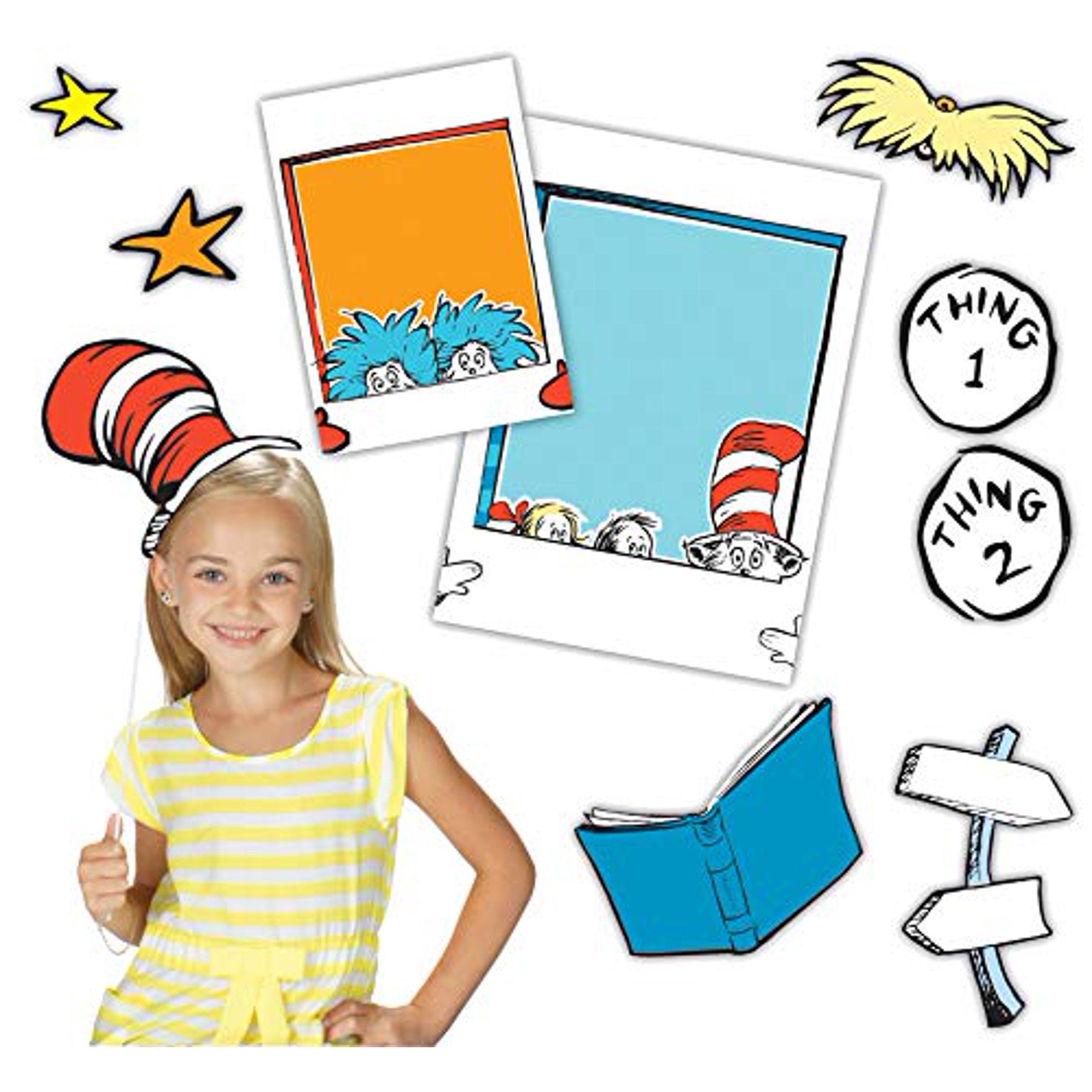 Eureka S Back To School Dr Seuss Cat In The Hat Selfie Classroom