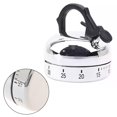 thumbnail image 3 of Kitchen Timer Alarm Mechanical Kettle Shaped Timer Clock Counting 60 Minutes Cuisine Kettle Styling Clock Timer, 3 of 9