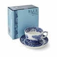 thumbnail image 5 of Spode Blue Italian Jumbo Cup & Saucer, 5 of 10