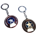 thumbnail image 4 of Llavero con escudo del Capitán América, abridor de botellas (plata), colgante de regalo, 4 of 4