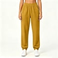 thumbnail image 7 of JOANKDMI Athletic Pants for Women Joggers Comfy Elastic Waistband Slim Tapered Fit with Deep Side Pockets Cuffed Ankle Soft French Terry for Gym Running Track Pants, 7 of 7