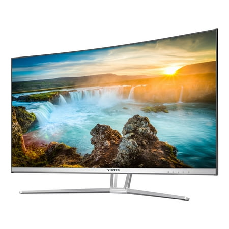 VIOTEK NB32CW 32-inch LED Curved Gaming Monitor 75Hz 1080P (Best Computer Monitor For Eyes)