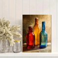 thumbnail image 2 of Vintage Glass Bottles Canvas Print Wall Art, Rustic Decor for Living Room Kitchen Dining Room Office Bedroom Bar Cafe, 2 of 8