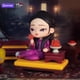 thumbnail image 1 of Emperatrices en el palacio caja ciega leyenda de Zhen Huan acción Anime Kawaii muñeco de acción figuras de juguete modelo coleccionable caja misteriosa, 1 of 3