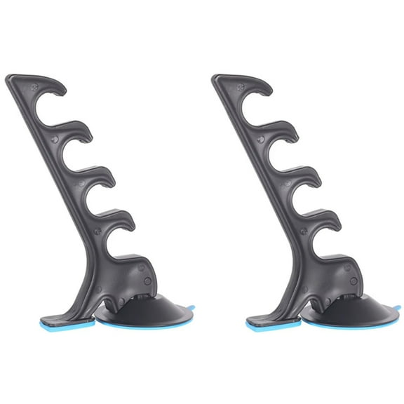 Rod Holder Fishing Rod Rack with Suction Cup Wall Adsorbed Car Boxes