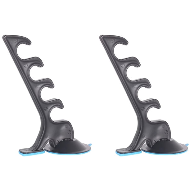 Soporte para Caña de Pescar, Soporte para Caña de Pescar con Ventosa, Adsorbido en la Pared, Cajas para Automóviles, Piezas de Carga de Instalación Funcional, Soporte con Ventosa