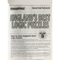 thumbnail image 2 of Volume 7 and 8 of the Englands Best Logic Problems Variety Puzzles from the Penny Press Selected Puzzles Series, 2 of 6