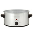 NESCO SC15047 1.5Qt. 120Watt Metallic Slow Cooker (Silver