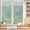 Green, variant on Privacy Window Film, Sage Green Branches Static Cling Stained Glass Window Film, UV Sun Blocking Heat Control Stickers, Non-Adhesive Laser Windows Tint 17.7"x39.3" Vintage Art Farmhouse