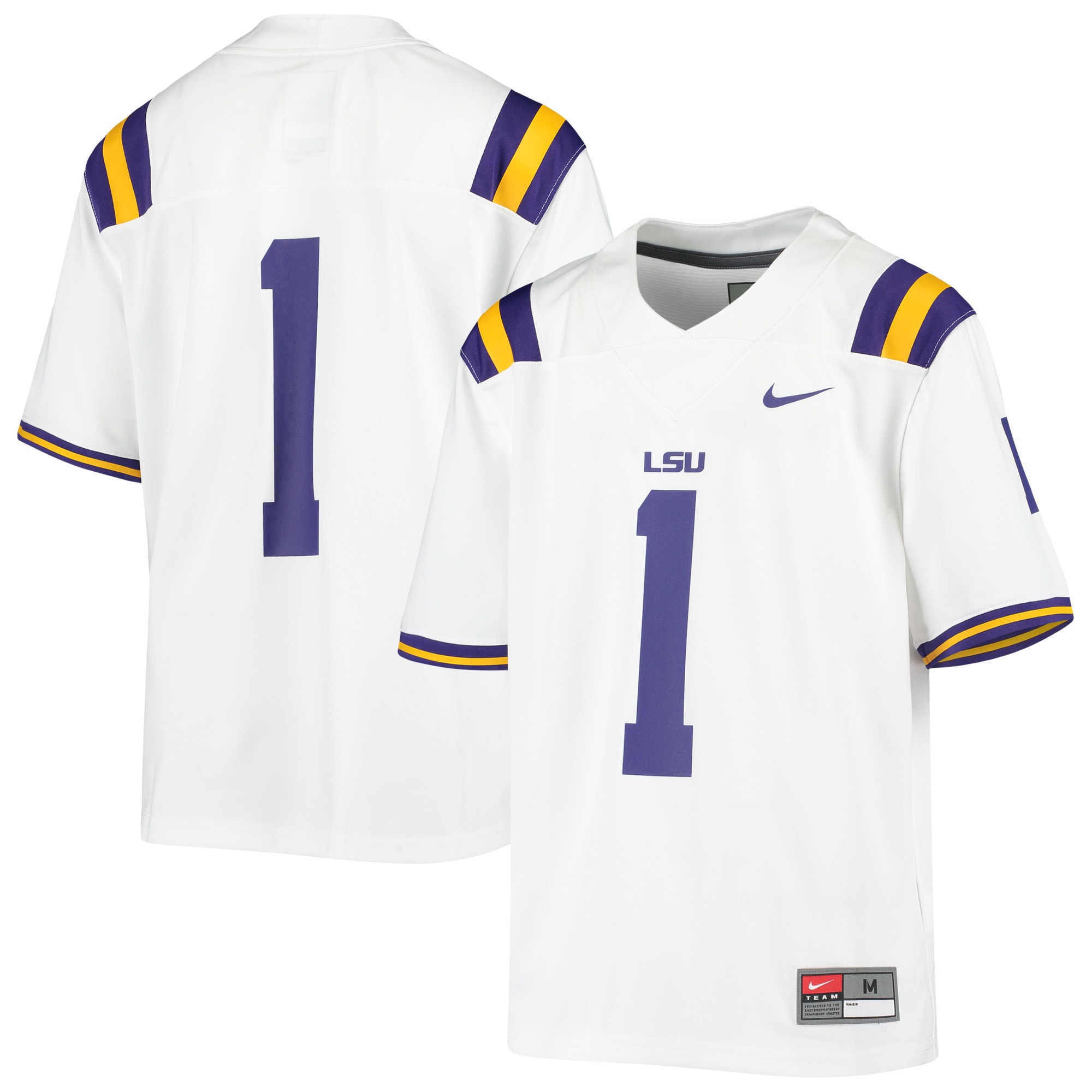 lsu jersey white