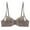 Z-Coffee, variant on khonts,Women's Sexy Sheer See Through Bras Unlined Underwire Lace Mesh Non-padded Ultra Thin Clear Bralette White 3XL-42