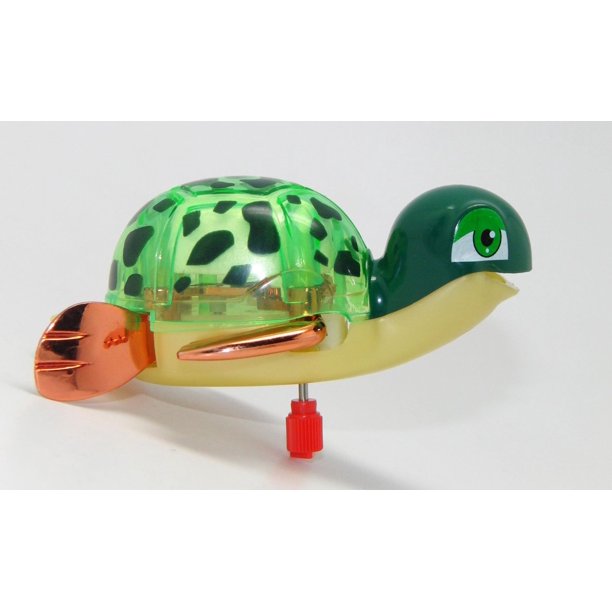Toys (Mini) Z Wind Ups Topaz Turtle (Swim) Kids Game New 40427