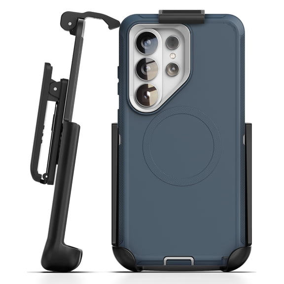 Encased for Samsung Galaxy S26 Ultra Phone Case with Belt Clip Holster and Screen Protector, Magnetic Heavy Duty Military Grade Protection, Blue