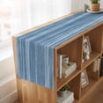 thumbnail image 6 of Table Runners 72 Inches Long Dress Scarves, Blue Farmhouse Kitchen/Dining Table Runner, Coffee Tablerunners, Vintage Modern Abstract Art Ombre 14x72 Inch, 6 of 9