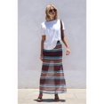 thumbnail image 6 of Women's Mesh Polka Dots Skirts Elastic Waist Semi See Through Skirt for Streetwear Black & White XL, 6 of 9