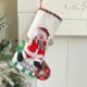 thumbnail image 5 of Fiudx Ofertas relámpago del día, solo en línea Valla para medias navideñas, bolsa de regalo navideña, decoración colgante para árbol de Navidad, bolsa de dulces decorativa, 5 of 6
