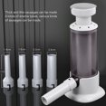 thumbnail image 3 of PP Material Sausage Stuffer with 4 Tubes, 2.2LB Capacity, Venting Hole Design, Handmade Sausage Stuffer, Suitable for Home Use, 3 of 7