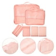 thumbnail image 2 of Shisuyan Water Resistant Travel Storage Bags Pink 6Pcs 15.7X12.6X4.7In, 2 of 8