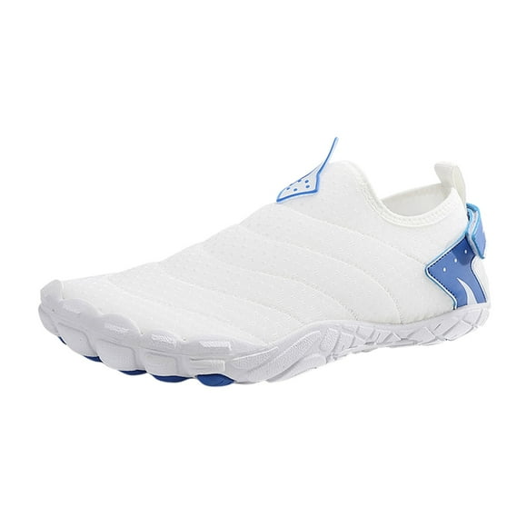 WEAIXIMIUNG High Top Sneakers Women Platform Couples Wading Outdoor Beach Shoes River Shoes Men's and Women's Non Breathable Swimming Shoes
