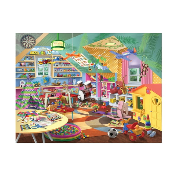 Bigelow Illustrations 'Lets Play' Canvas Art