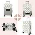 thumbnail image 5 of Travel Luggage Cover Suitcase Protector Fits 18-32 Inch Luggage Wheel Covers Patterned Travel Related Items Flower Luggage Protector Elastic Luggage Anti-scratch Suitcase Cover L, 5 of 5
