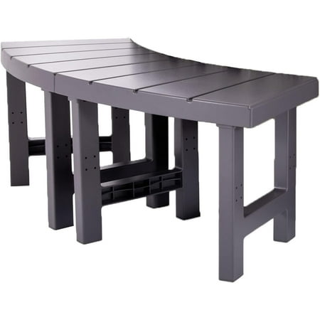 WJSP 28514E 2 Medium PureSpa Accessories Benches  Compatible w/ 4 Person Spas Combines to Create A Larger Bench Flat Storage 350 Pound Capacity